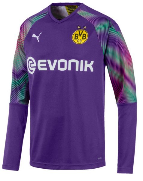 Camisa oficial Puma Borussia Dortmund 2019 2020 II goleiro manga comprida